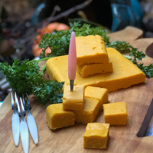 Vegan Nut-Free Cheddar Cheese by Dijana