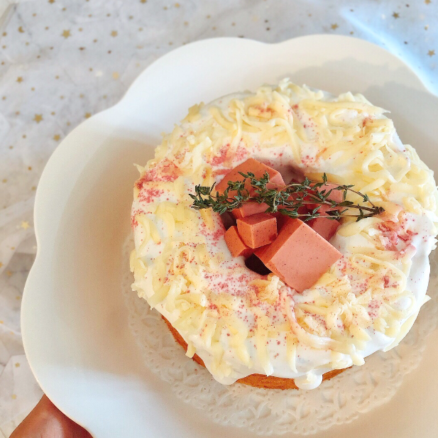 Snow Volcanic Chiffon Cake