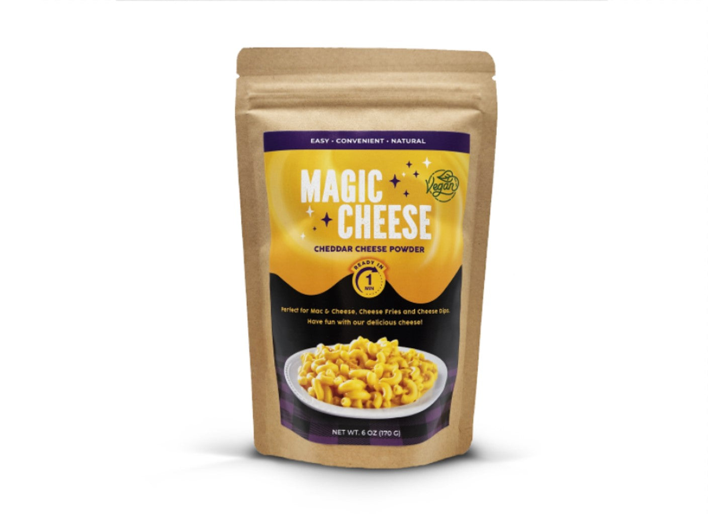 How to make vegan cheddar cheese sauce with Magic Cheese powder