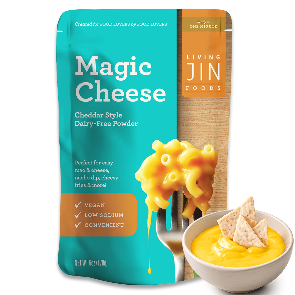 Living Jin Foods: Vegan Cheese Powder