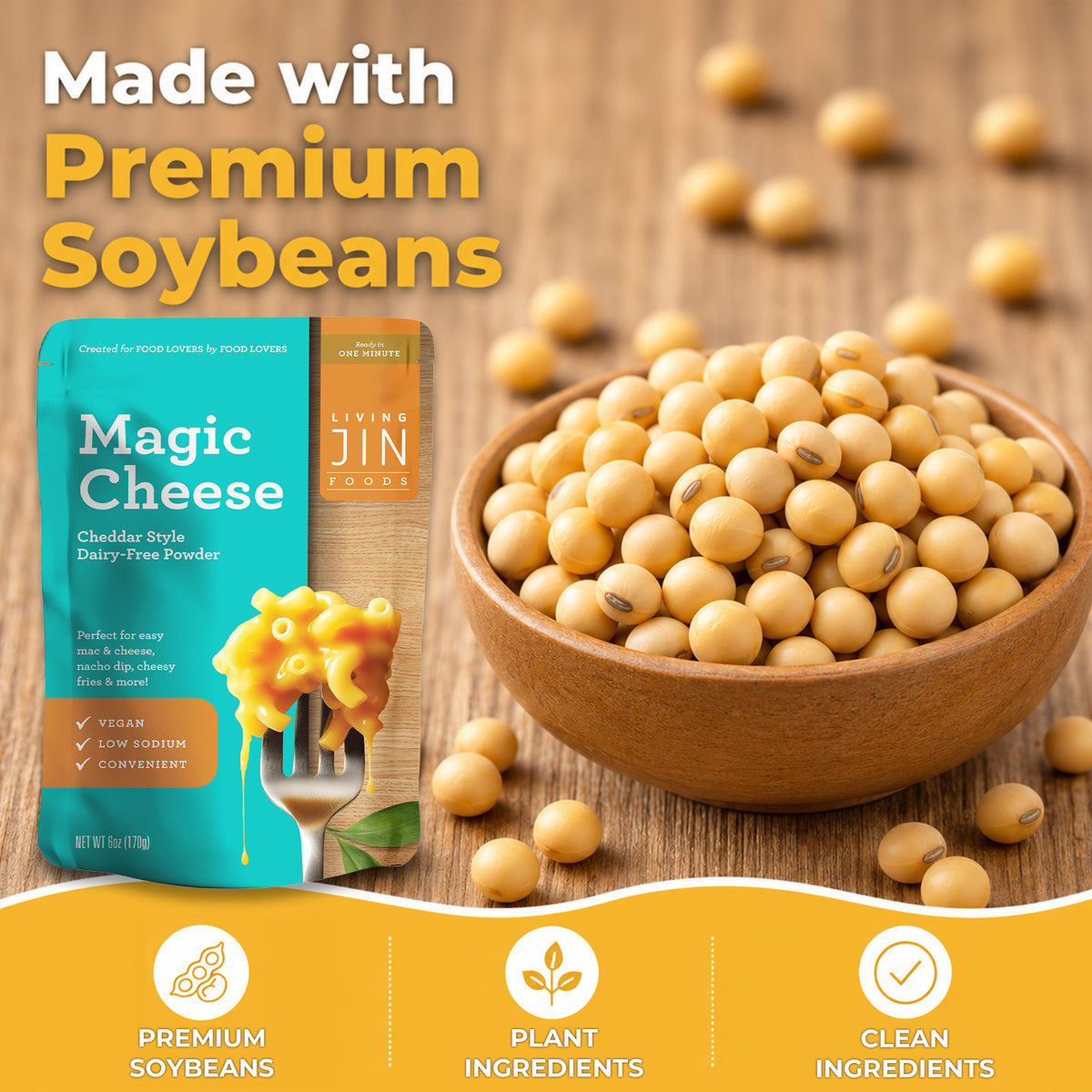 Living Jin Foods: Vegan Cheese Powder